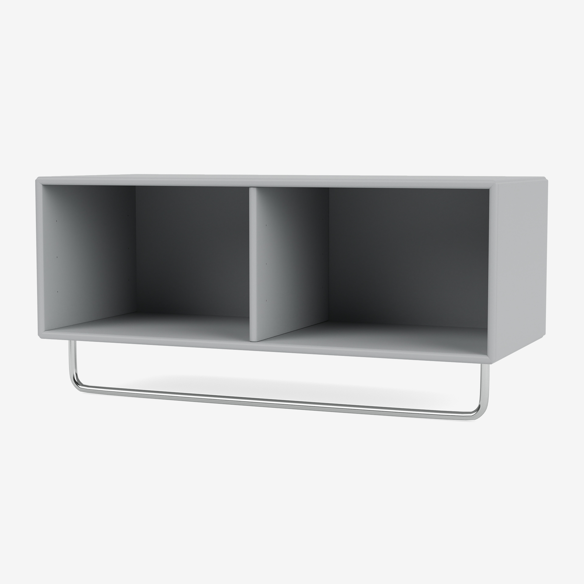 COAT shelf with clothes rack